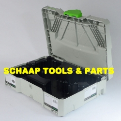 Systainer T-LOC voor schuurmateriaal rond 125 mm STF D125 5-vaks | 497685